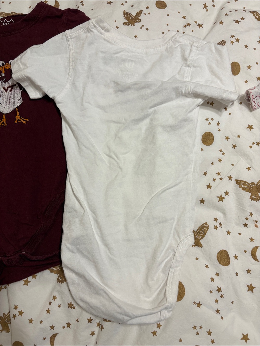 3 Virginia Tech Infant Bodysuit Set - Orange, Maroon, White 24 month - Picture 6 of 8